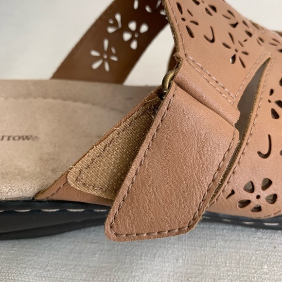 Croft & Barrow Paula Tan Slip On Sandals Woman’s 8M - Picture 10 of 13